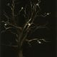 Original tree and light bulb painting by internationally acclaimed artist Kristin Llamas