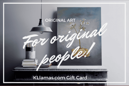 kristin llamas art gift card