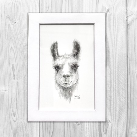 mini llama print