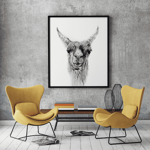 Nashville Artist Llama Series Nemorio