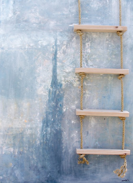 Ladder painting popular artist nashville kristin llamas