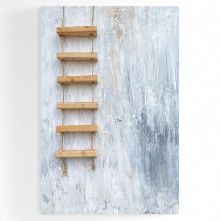 virtue ladder original abstract painting nashville artist kristin llamas